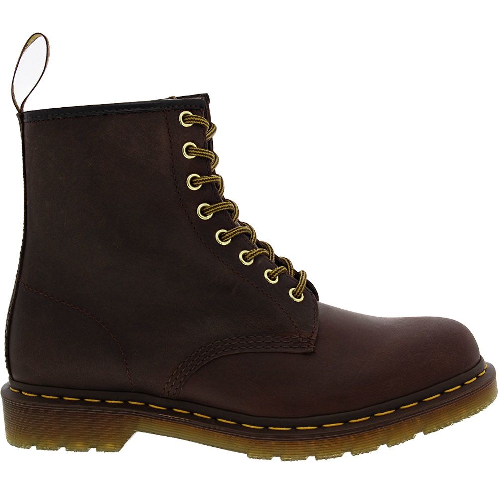 Dr. Martens 1460 8 Eye Lace Up Mens Casual Boots Brown