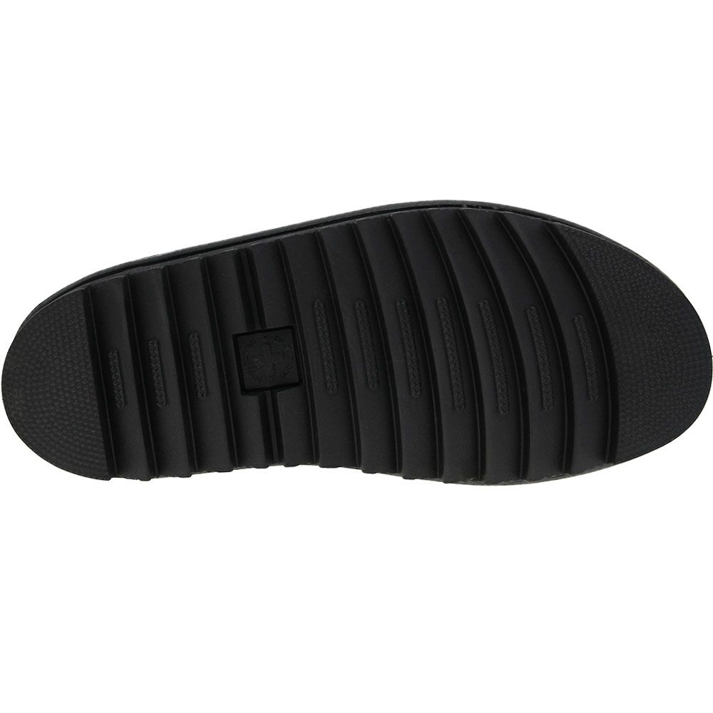 Dr. Martens Blaire Black Hydro Sandals - Womens Black Sole View