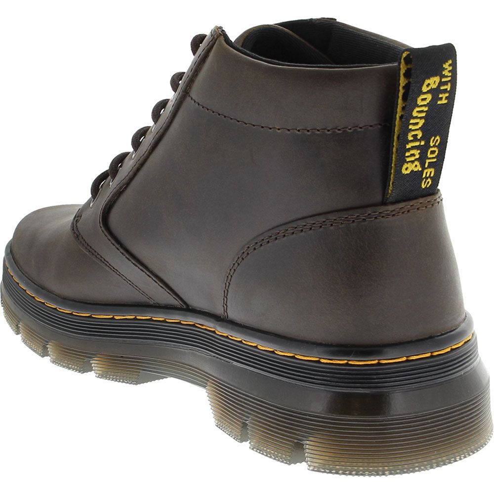 Dr. Martens Bonny Leather Casual Boots - Mens Brown Back View