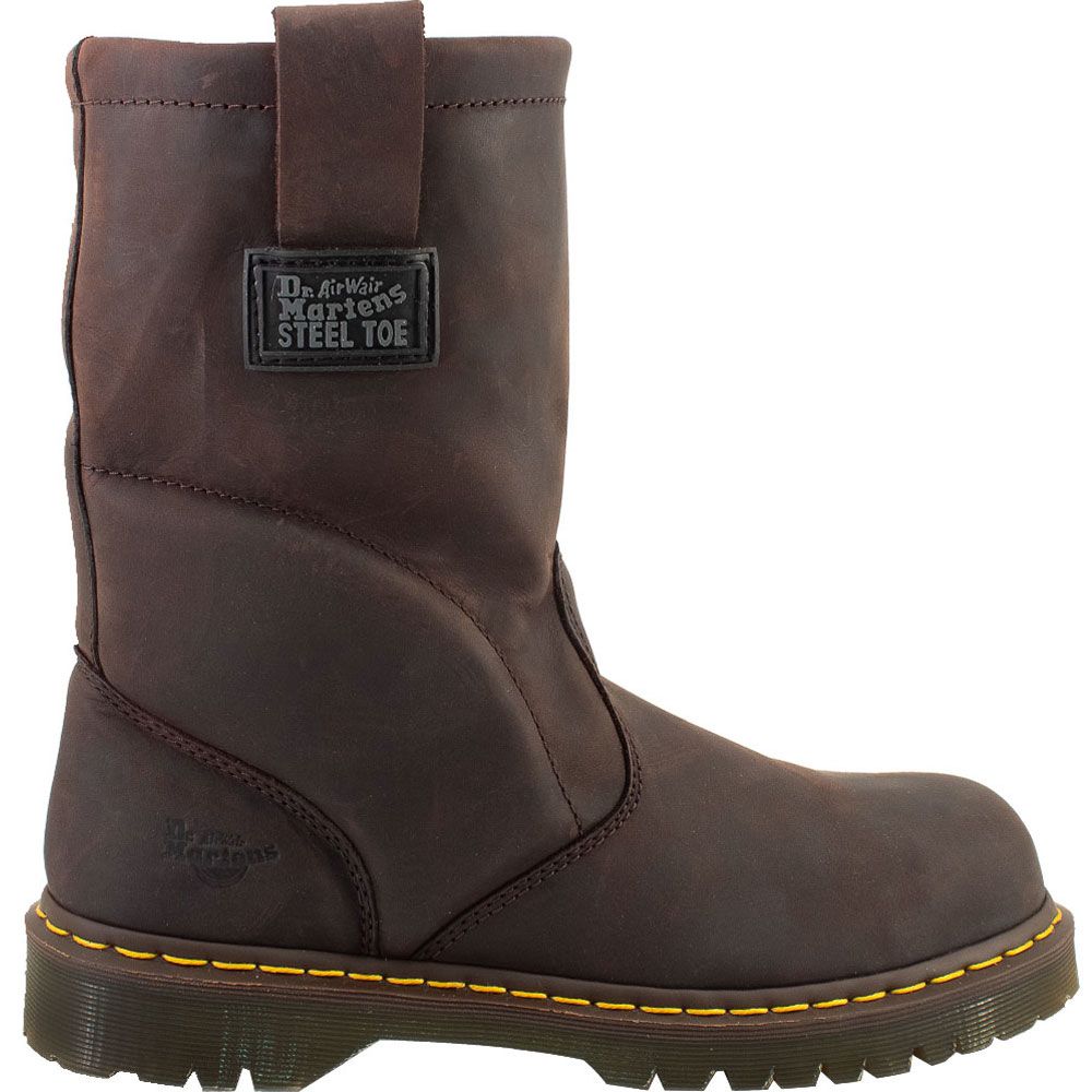 Dr. Martens Icon Safety Toe Work Boots - Mens Brown Side View