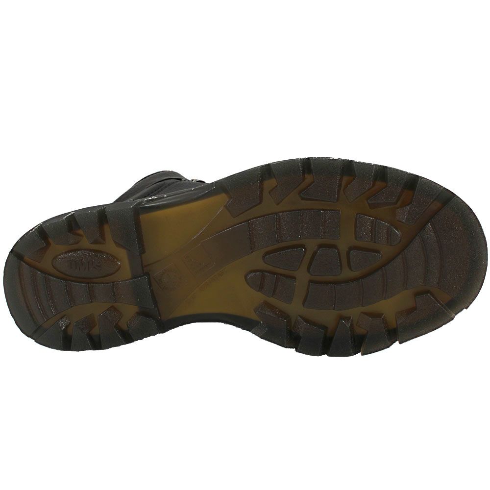 Dr. Martens Ironbridge Steel Toe Boots - Mens Black Sole View