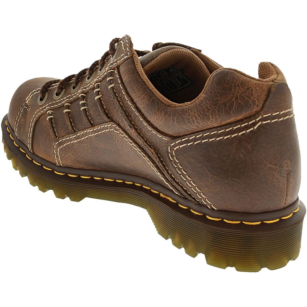 Dr. Martens Keith Casual Oxford Shoes - Mens Tan Back View