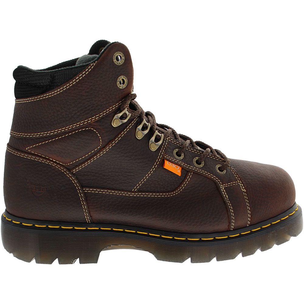 Dr. Martens Ironbridge Steel Toe Work Boots - Mens Brown