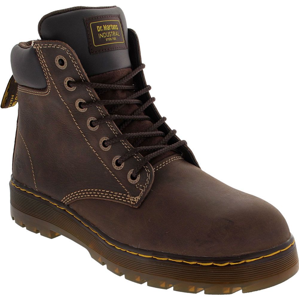 Dr. Martens Winch Safety Toe Work Boots - Mens Brown