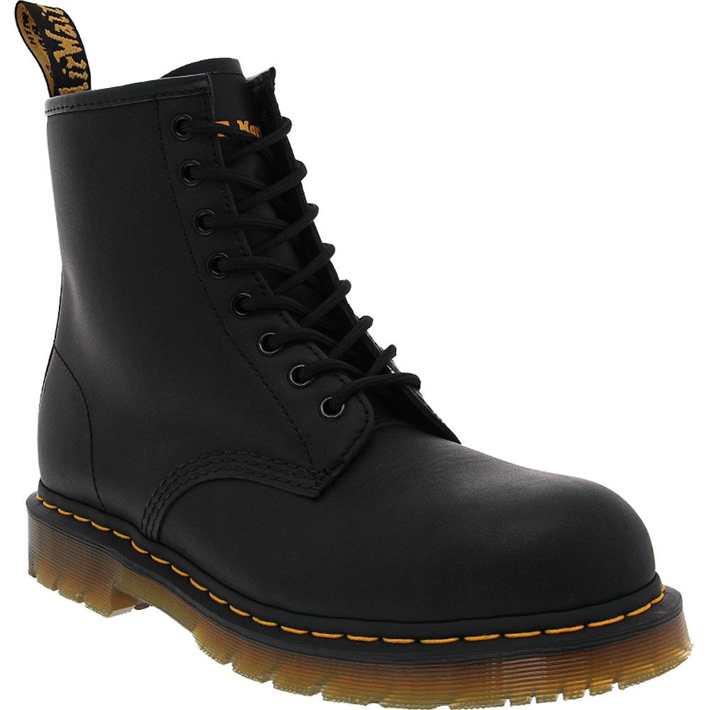 Dr. Martens 1460 Safety Toe Work Boots - Mens Black