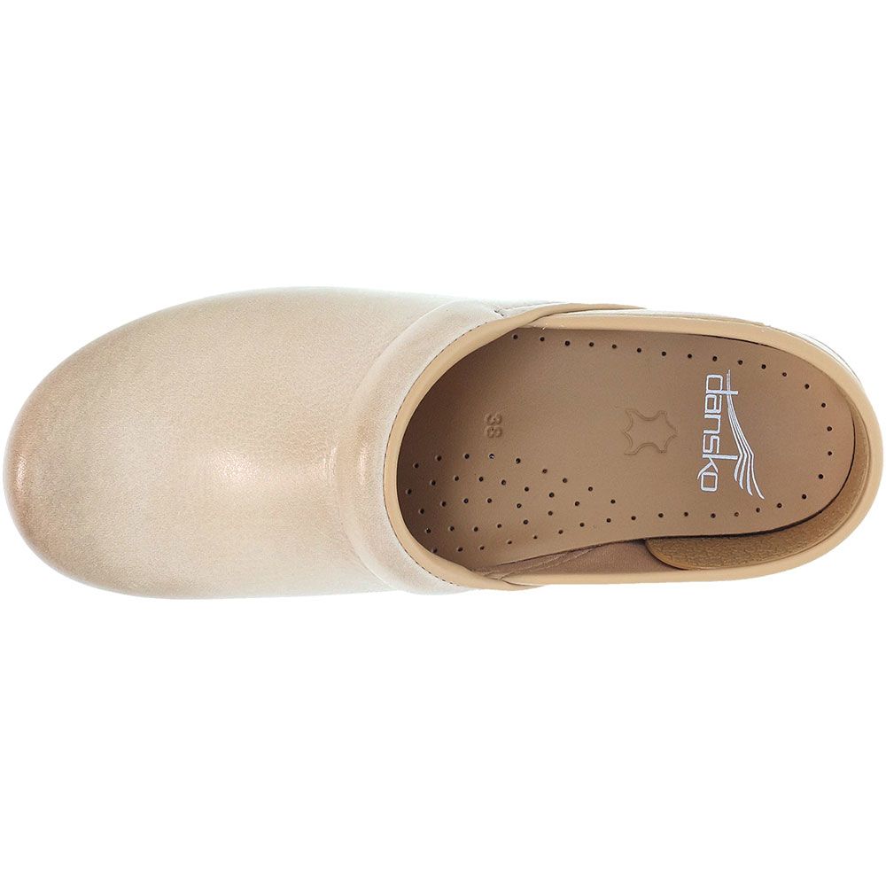 Dansko Pro Casual Shoes - Womens Sand Back View