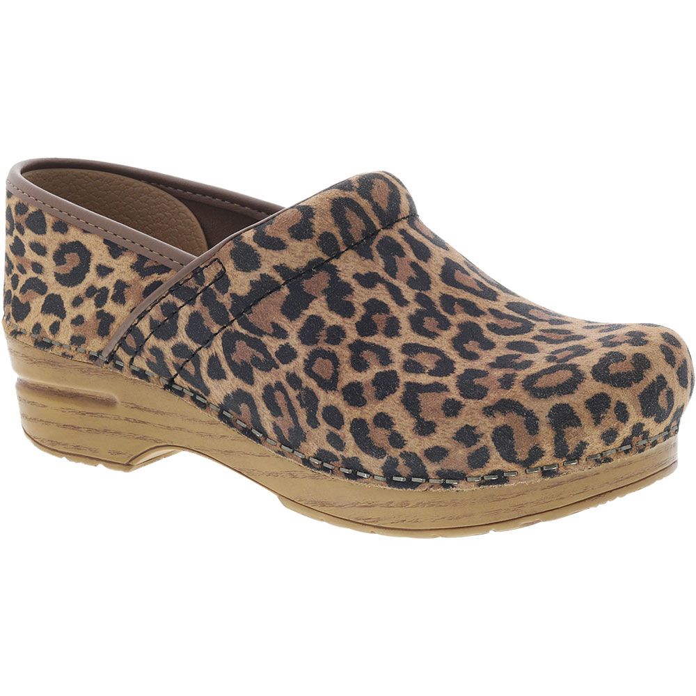 Dansko Professional Leopard Print Casual Shoes - Womens Leopard