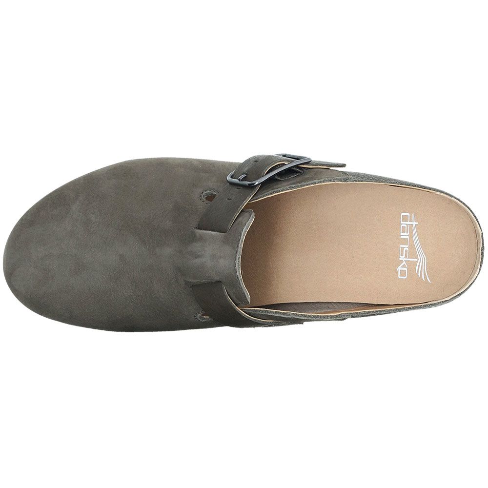 Dansko Caia Clogs Casual Shoes - Womens Taupe Back View