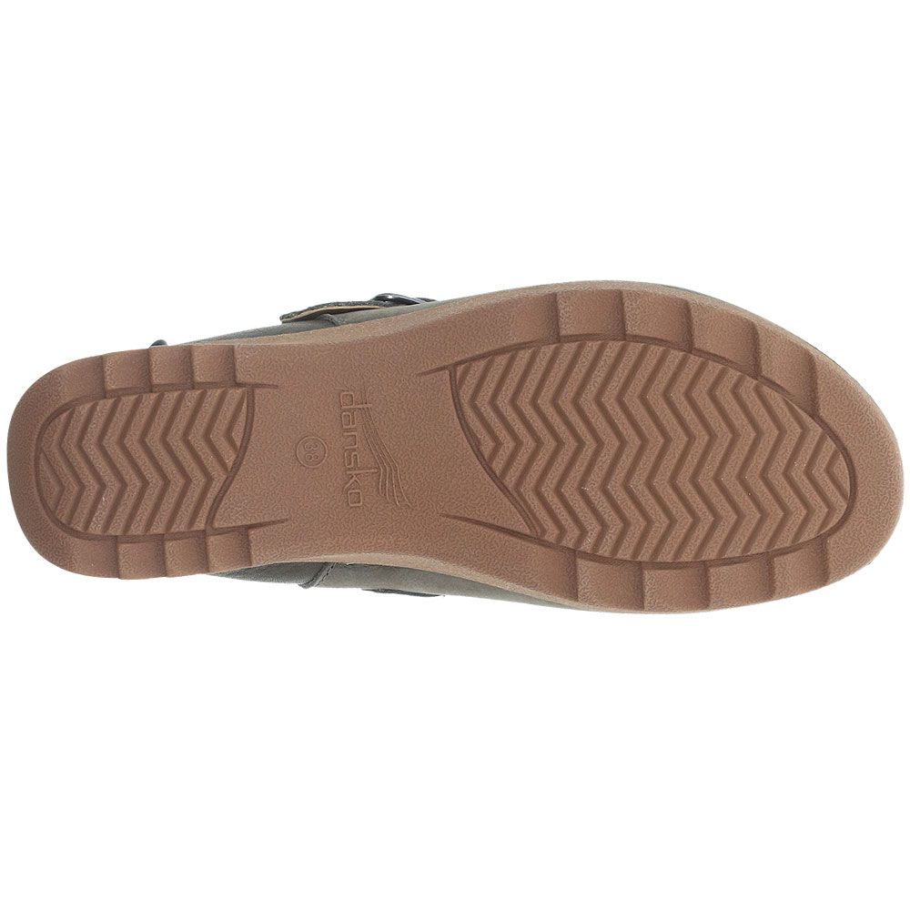 Dansko Caia Clogs Casual Shoes - Womens Taupe Sole View
