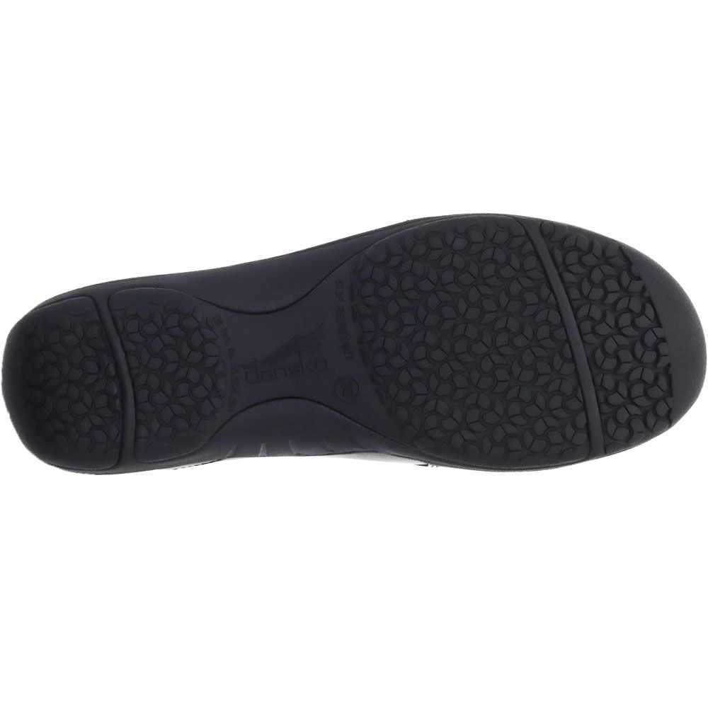 Dansko Neci Slip on Casual Shoes - Womens Black Sole View