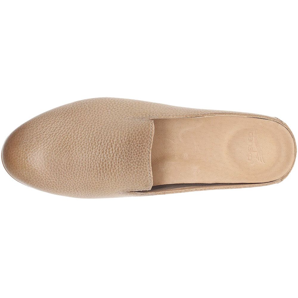 Dansko Lexie Slip on Casual Shoes - Womens Taupe Back View