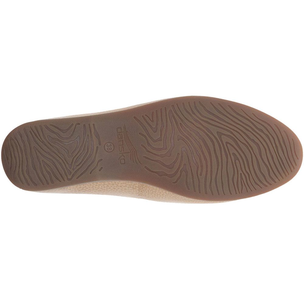 Dansko Lexie Slip on Casual Shoes - Womens Taupe Sole View