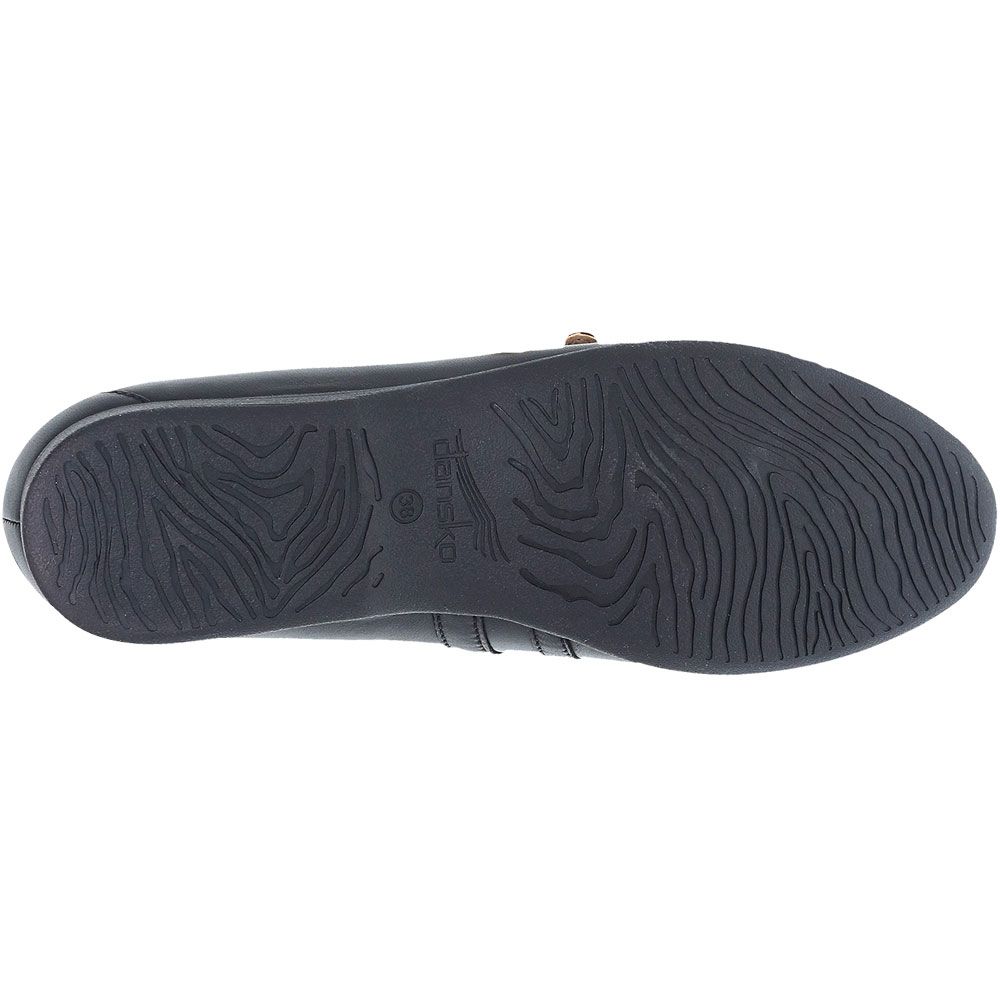 Dansko Leeza Casual Shoes - Womens Black Sole View