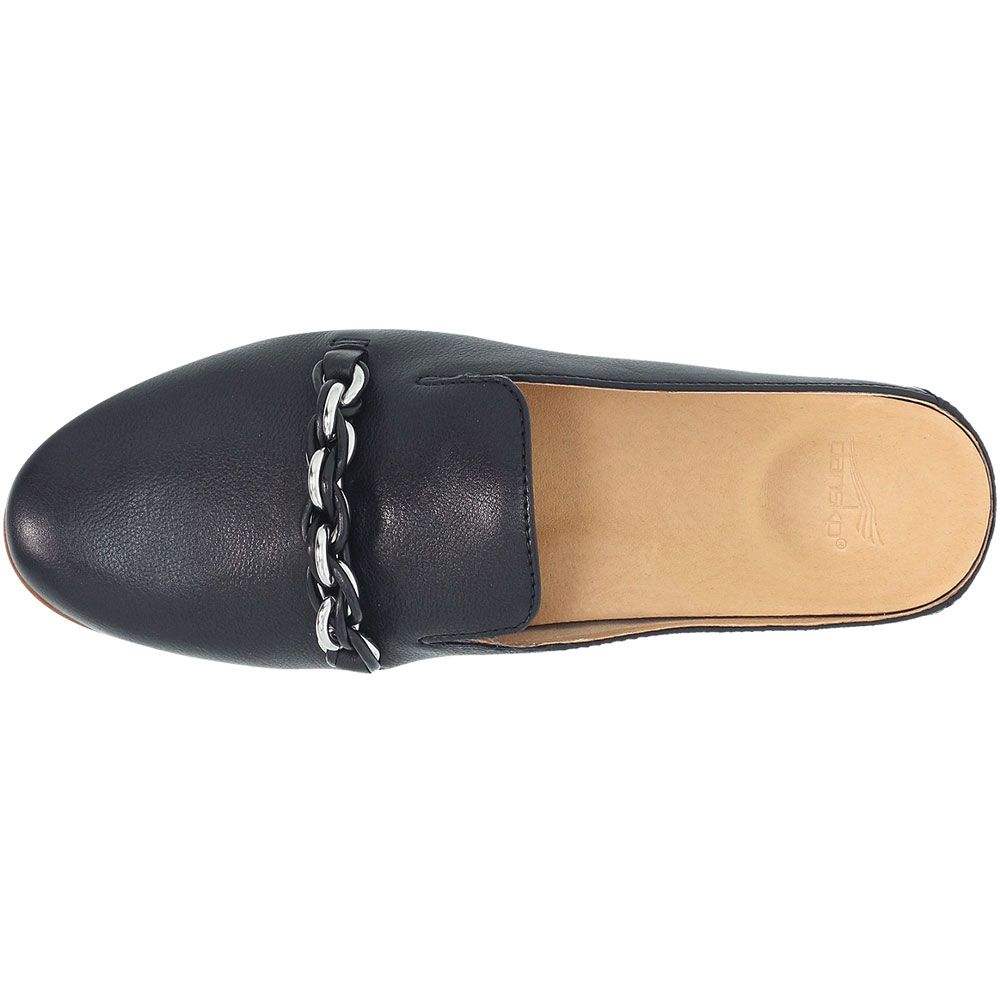 Dansko Leora Slip on Casual Shoes - Womens Black Back View