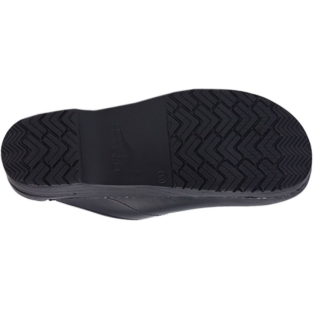 Dansko Karl Slip On Casual Shoes - Mens Black Box Sole View