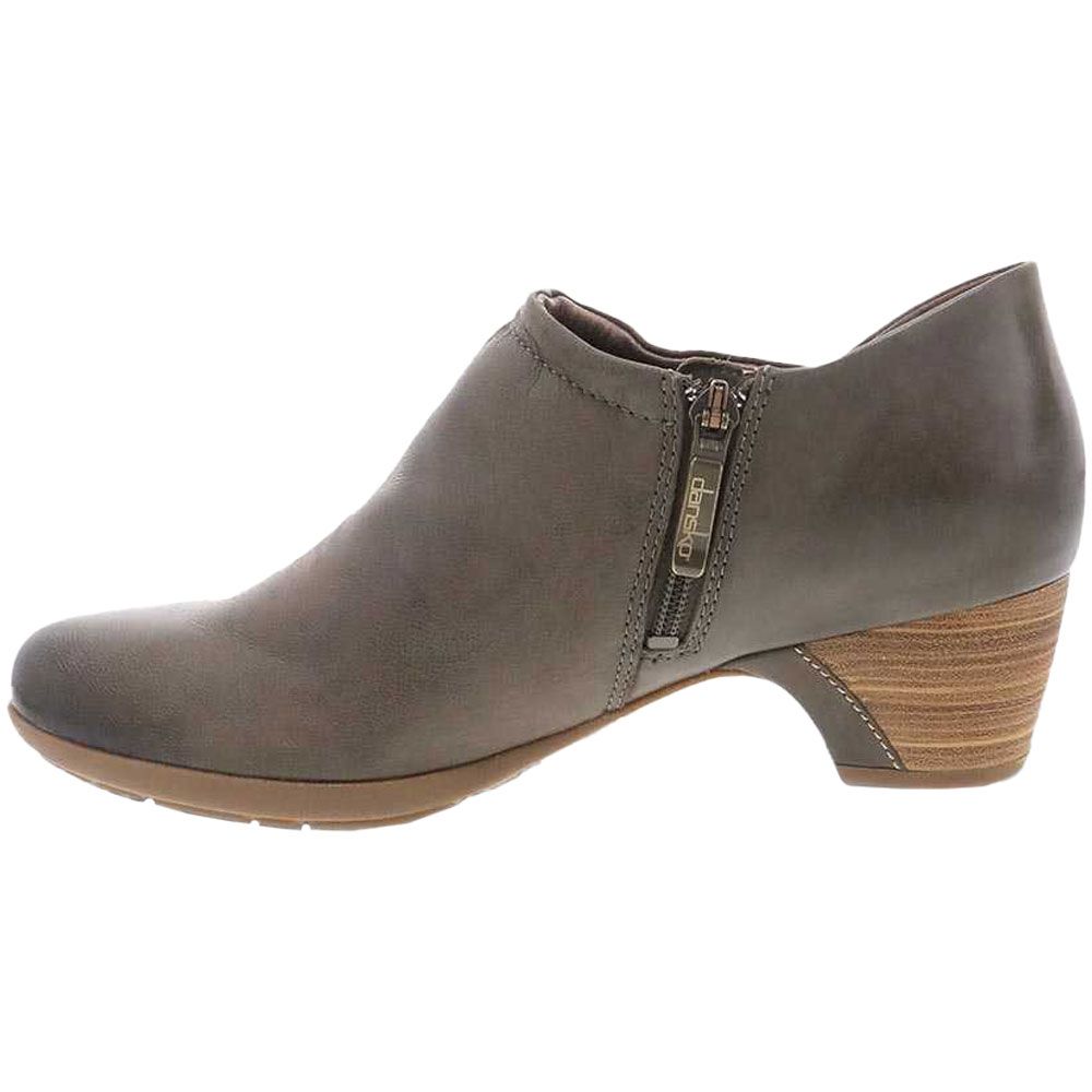 Dansko Debbie Slip on Casual Shoes - Womens Taupe Back View