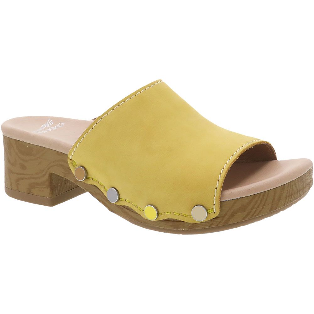 Dansko Giana Mule Womens Sandals Yellow