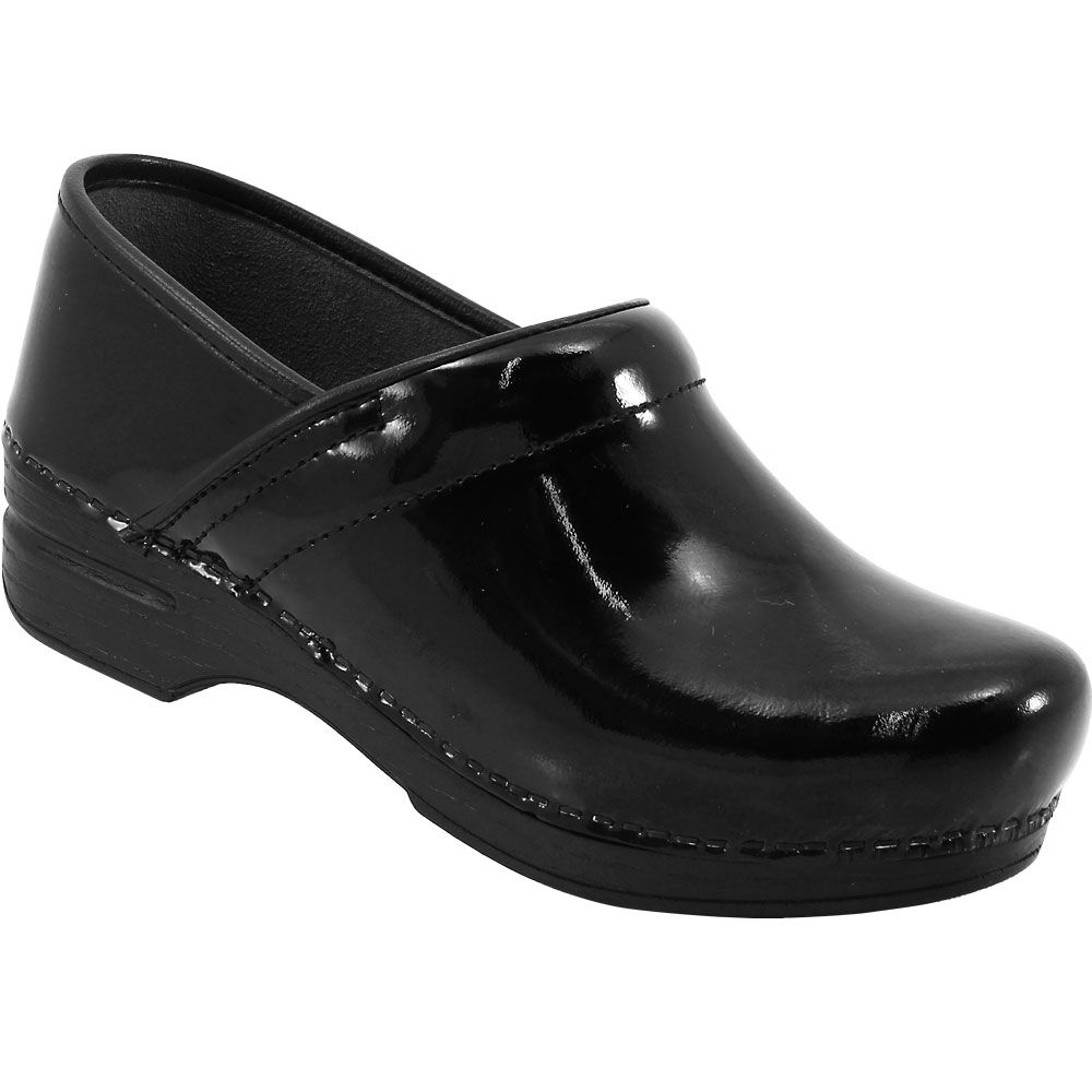 Dansko Professional Xp Patent Clogs Casual Shoes - Womens Black Patent Leather