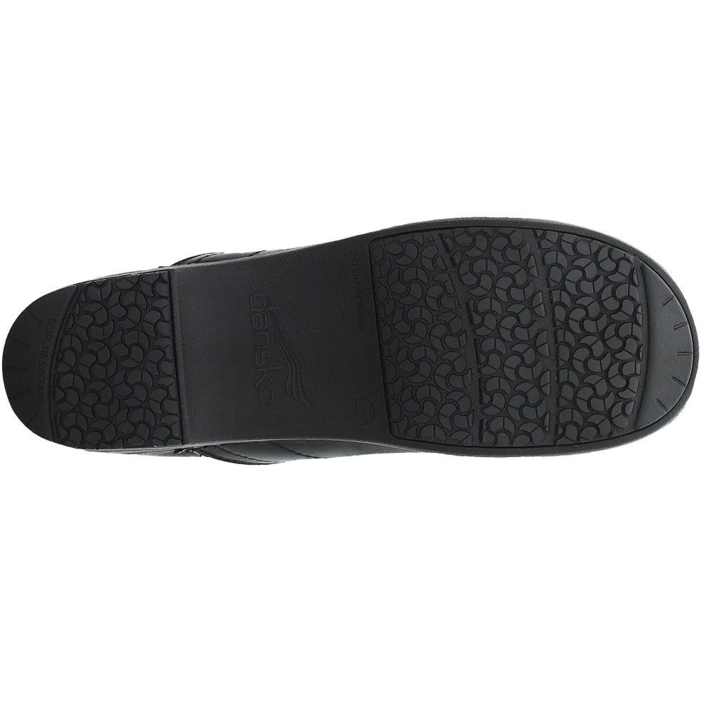 Dansko Professional Xp 2 Slip On Casual Shoes - Mens Black Sole View