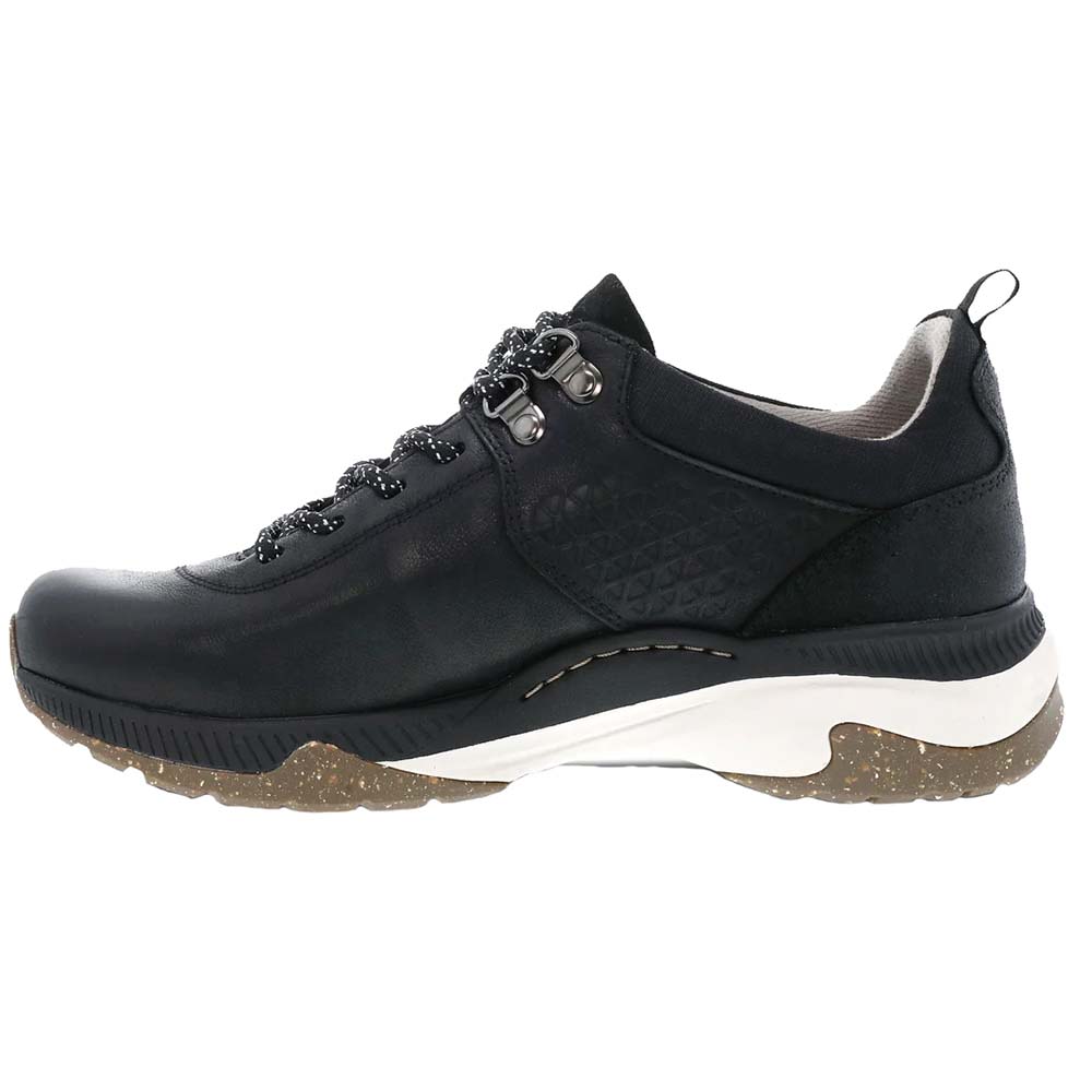 Dansko Mary Waterproof Hiking Shoes - Womens Black Back View