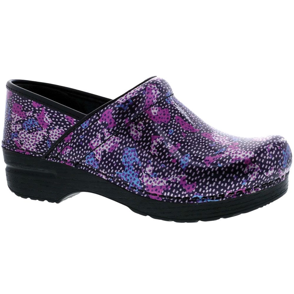 Dansko Pro Slip on Casual Shoes - Womens Dotty Abstract