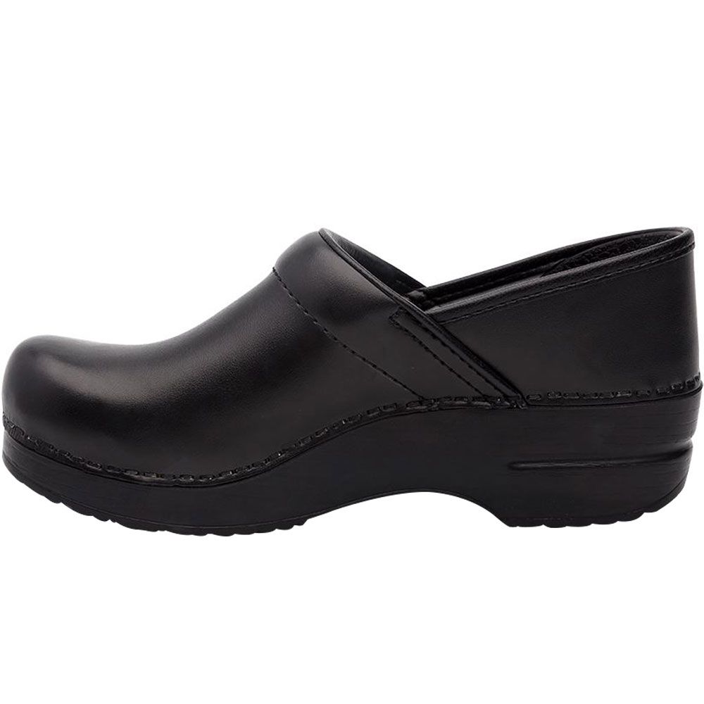 Dansko Professional 606 Clogs Casual Shoes - Womens Black Back View