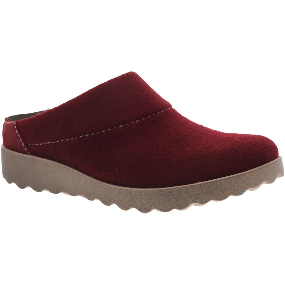 Dansko Lucie Mule Slip On Womens Casual Shoes Cranberry