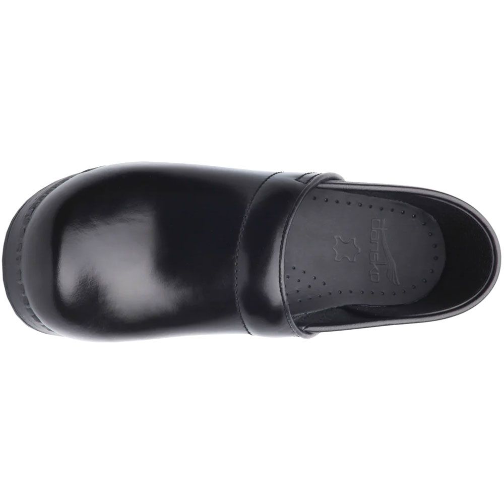 Dansko Professional Clogs Shoes - Womens Black Back View