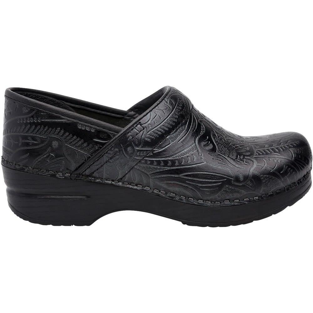 Dansko Professional Casual Shoes - Womens Black Side View
