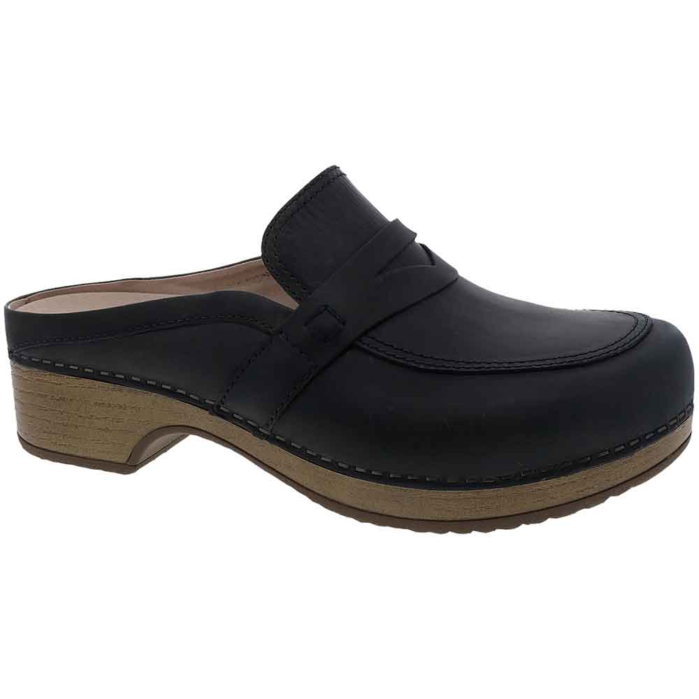 Dansko Bel Clogs Casual Shoes - Womens Black