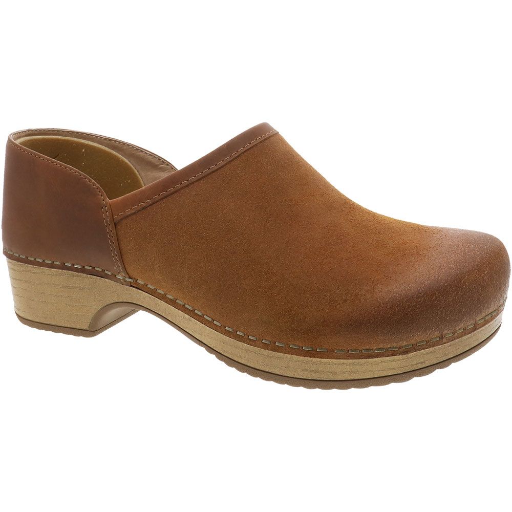 Dansko Brenna Slip on Casual Shoes - Womens Tan