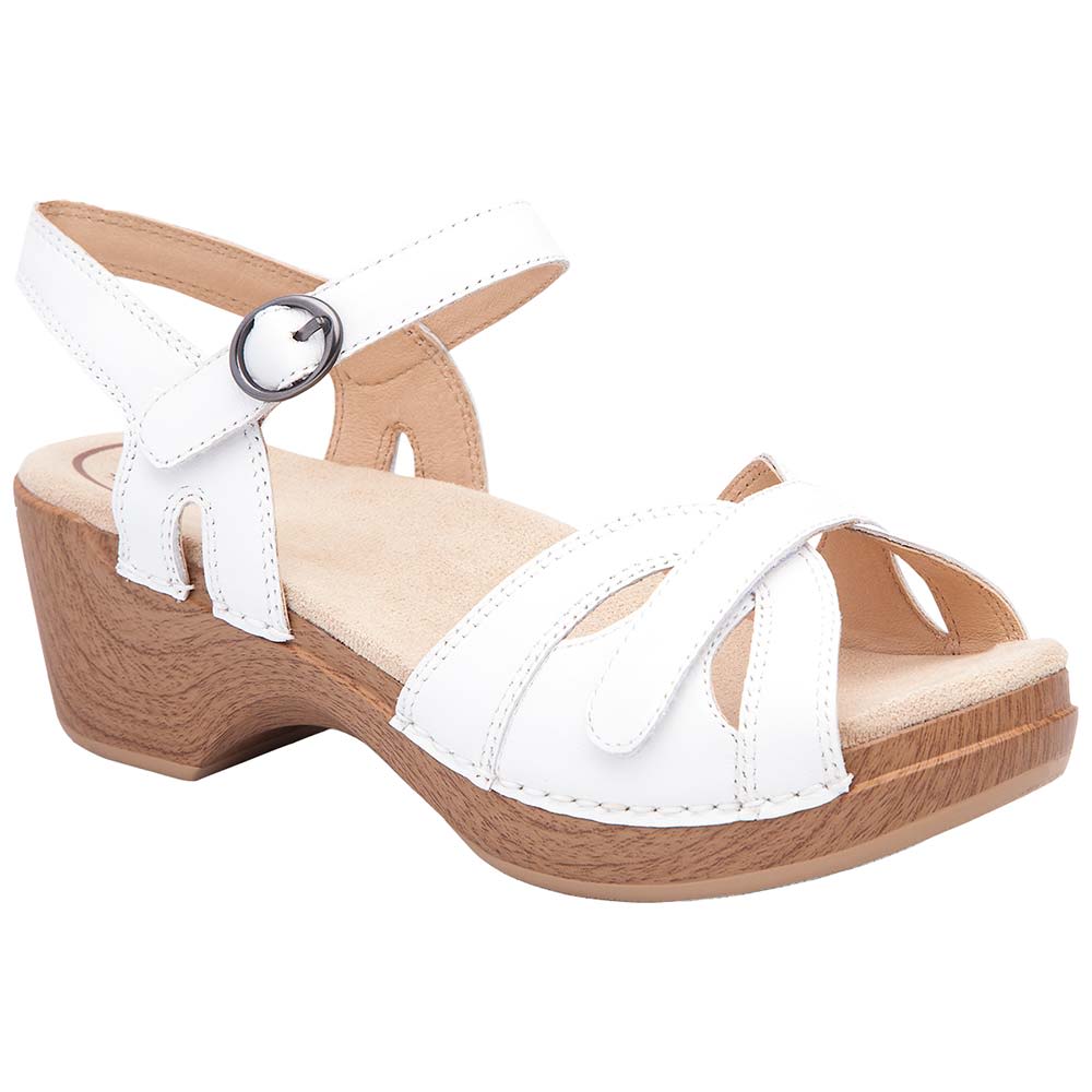 Dansko Season Sandals - Womens White