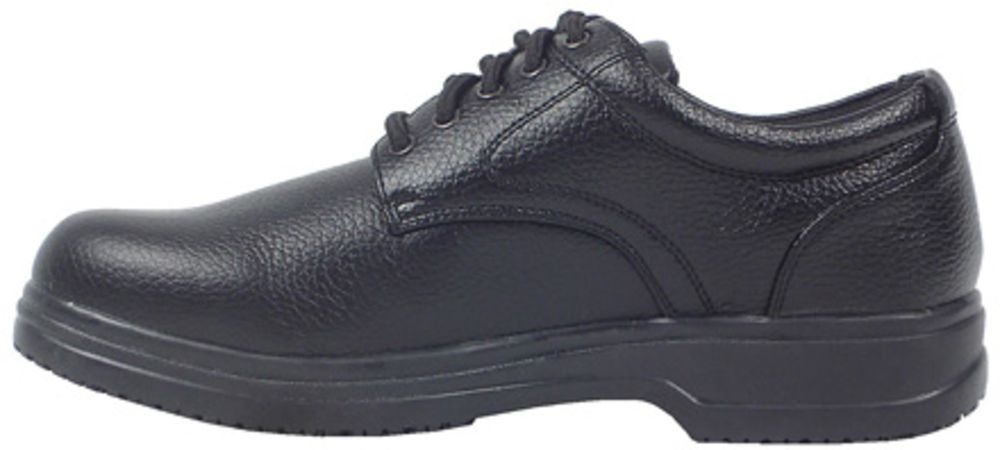 Deer Stags Service Non-Safety Toe Work Shoes - Mens Black Back View