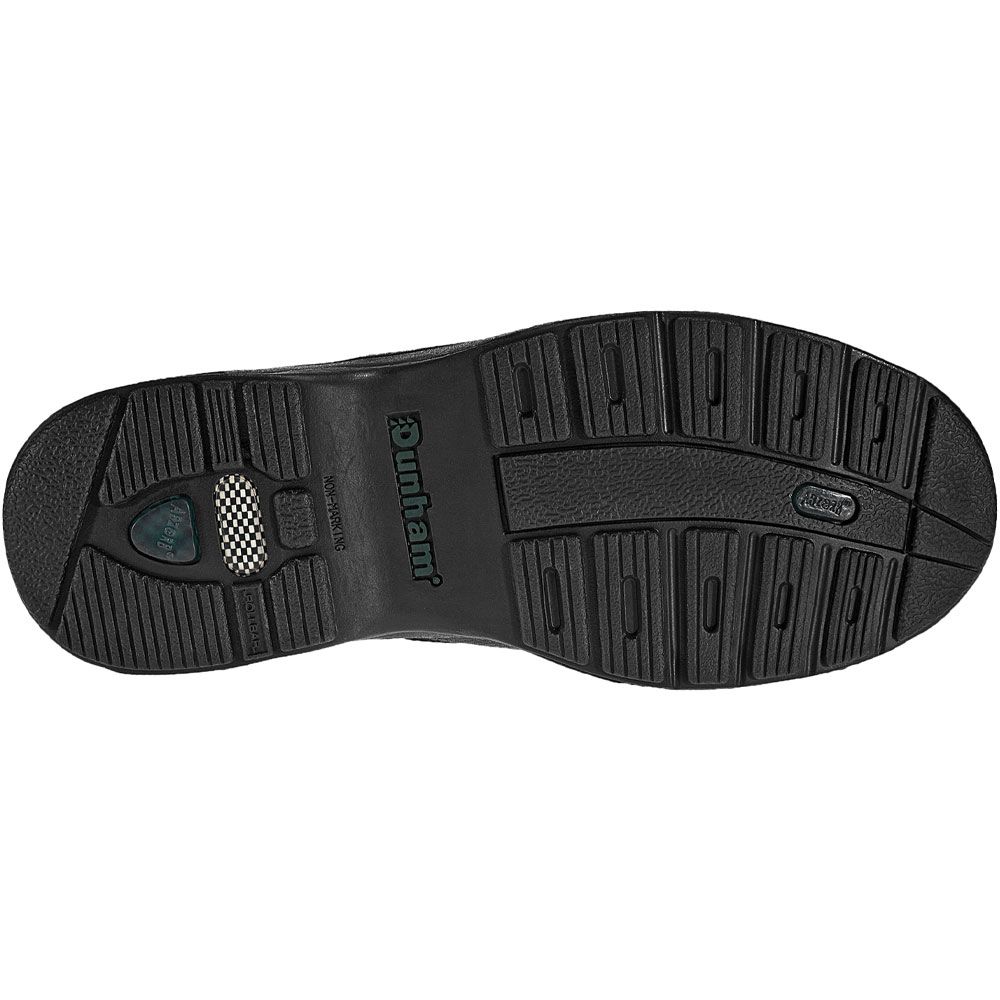 Dunham Battery Park Slip On Casual Shoes - Mens Black Sole View