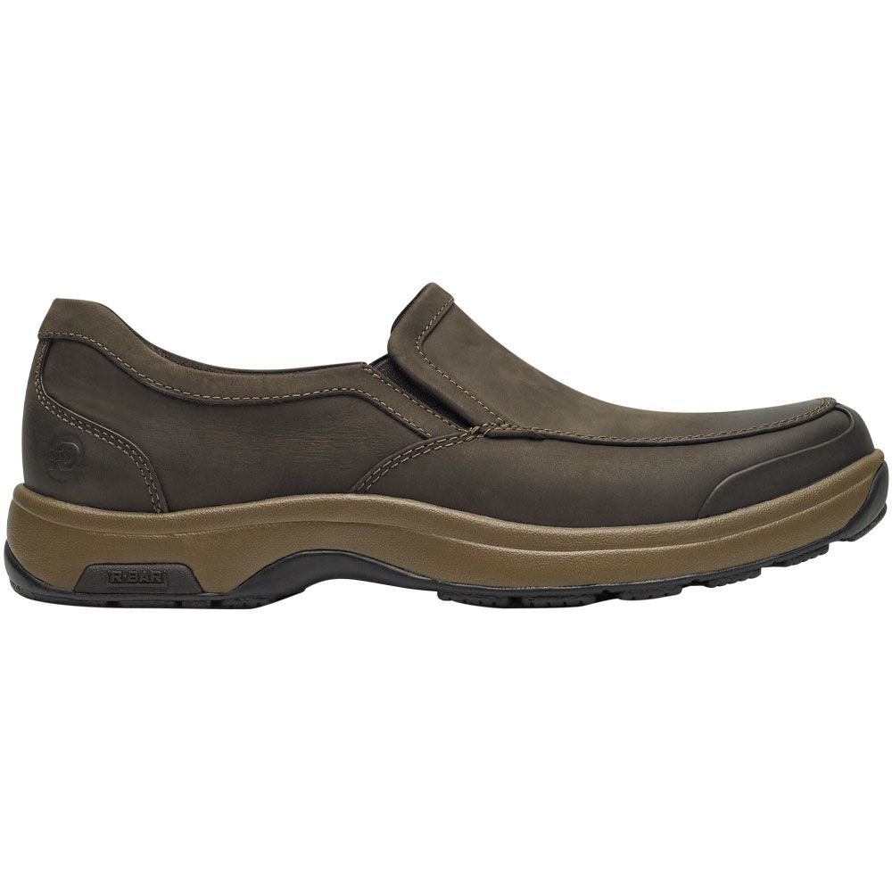 Dunham Battery Park Slip On Casual Shoes - Mens Brown
