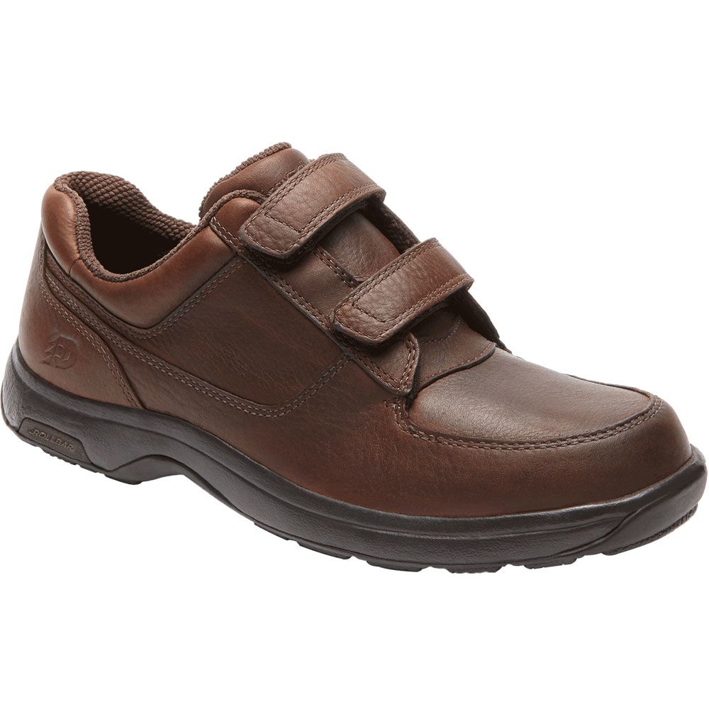 Dunham Winslow Velcro Casual Shoes - Mens Brown