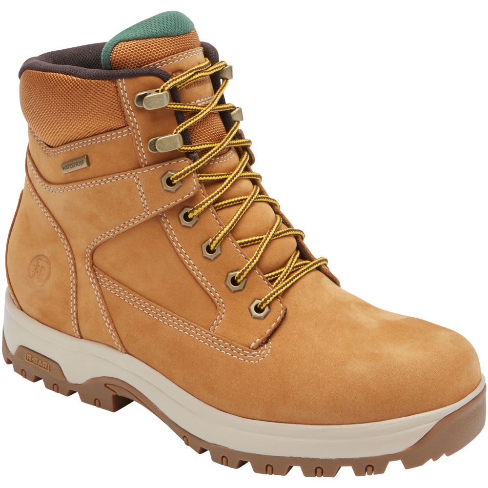 Dunham 8000works 6inpt Boot Non-Safety Toe Work Boots - Mens Wheat Nubuck