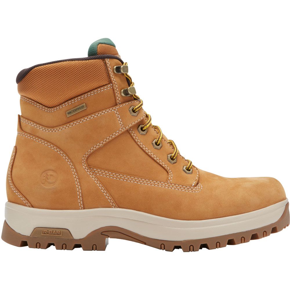 'Dunham 8000works 6inpt Boot Non-Safety Toe Work Boots - Mens Wheat Nubuck