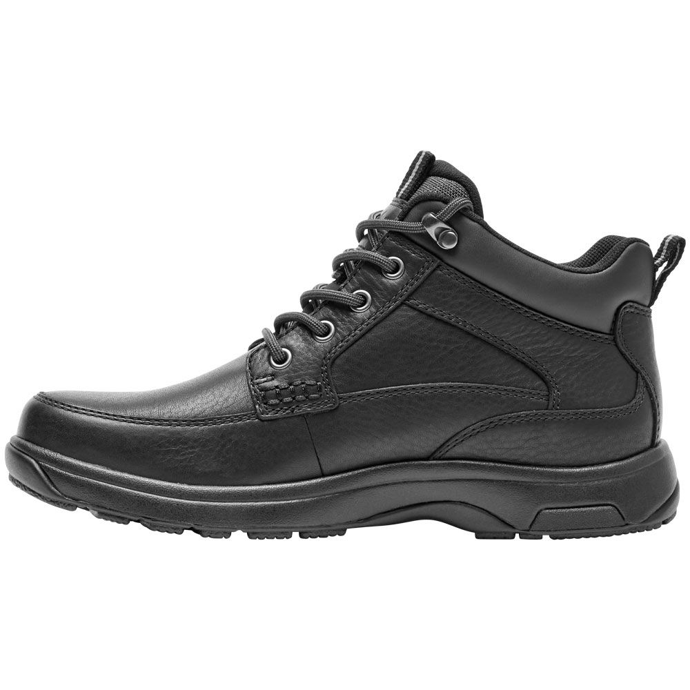 Dunham 8000 Mid Boot Casual Boots - Mens Black Back View