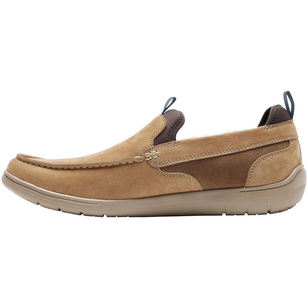 Dunham Fitsmart Mens Slippers Vicuna Back View