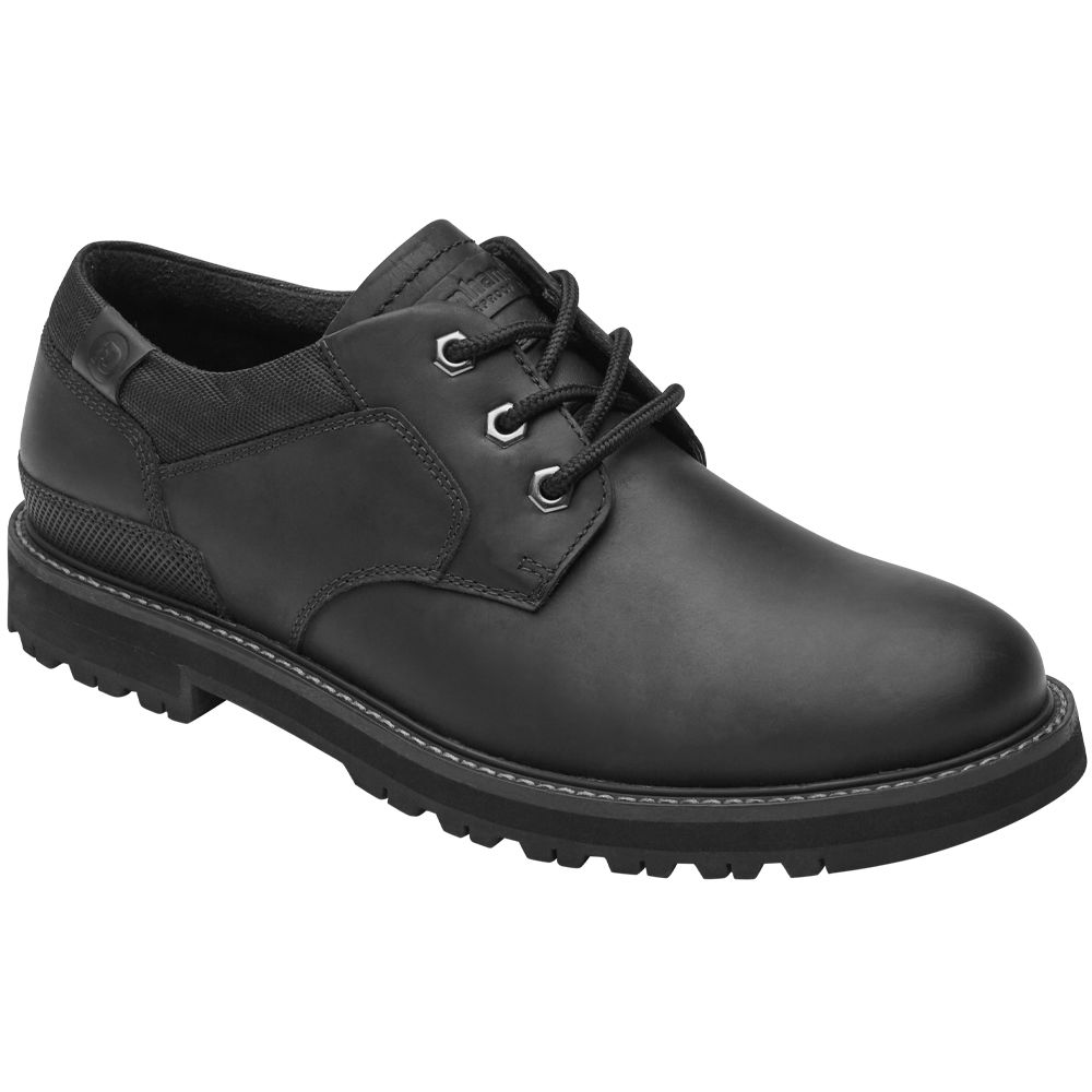 Dunham Byrne Plain Toe Ox Lace Up Casual Shoes - Mens Black