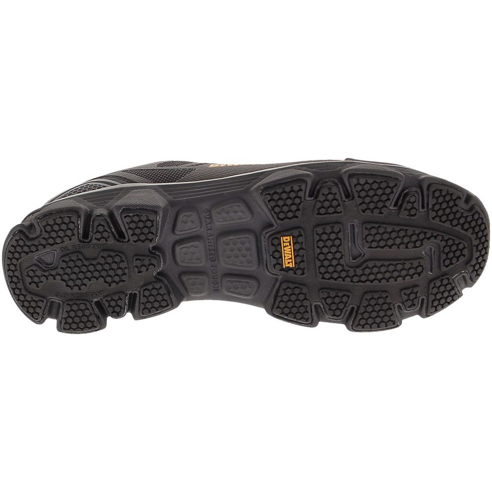 Dewalt Crossfire Safety Toe Work Shoes - Mens Black Sole View