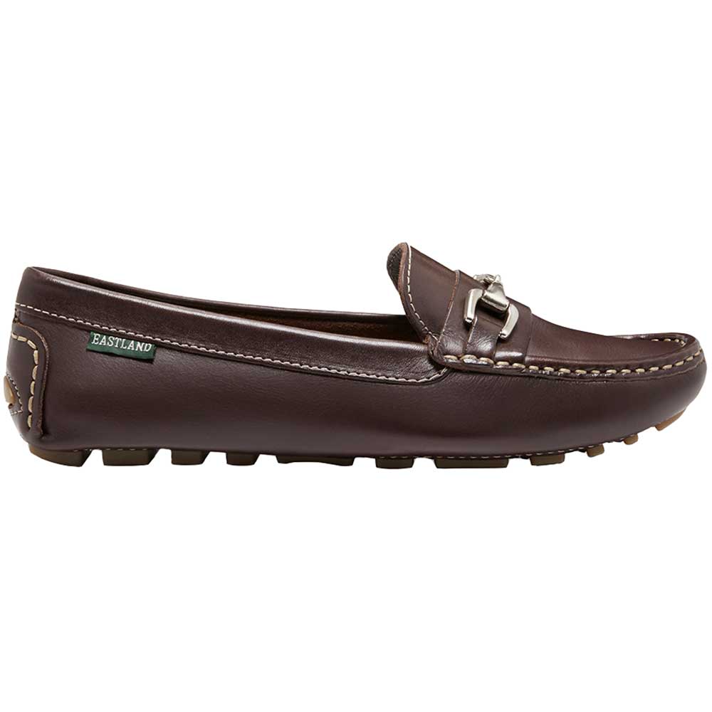 Eastland Olivia Slip on Casual Shoes - Womens Brown Side View