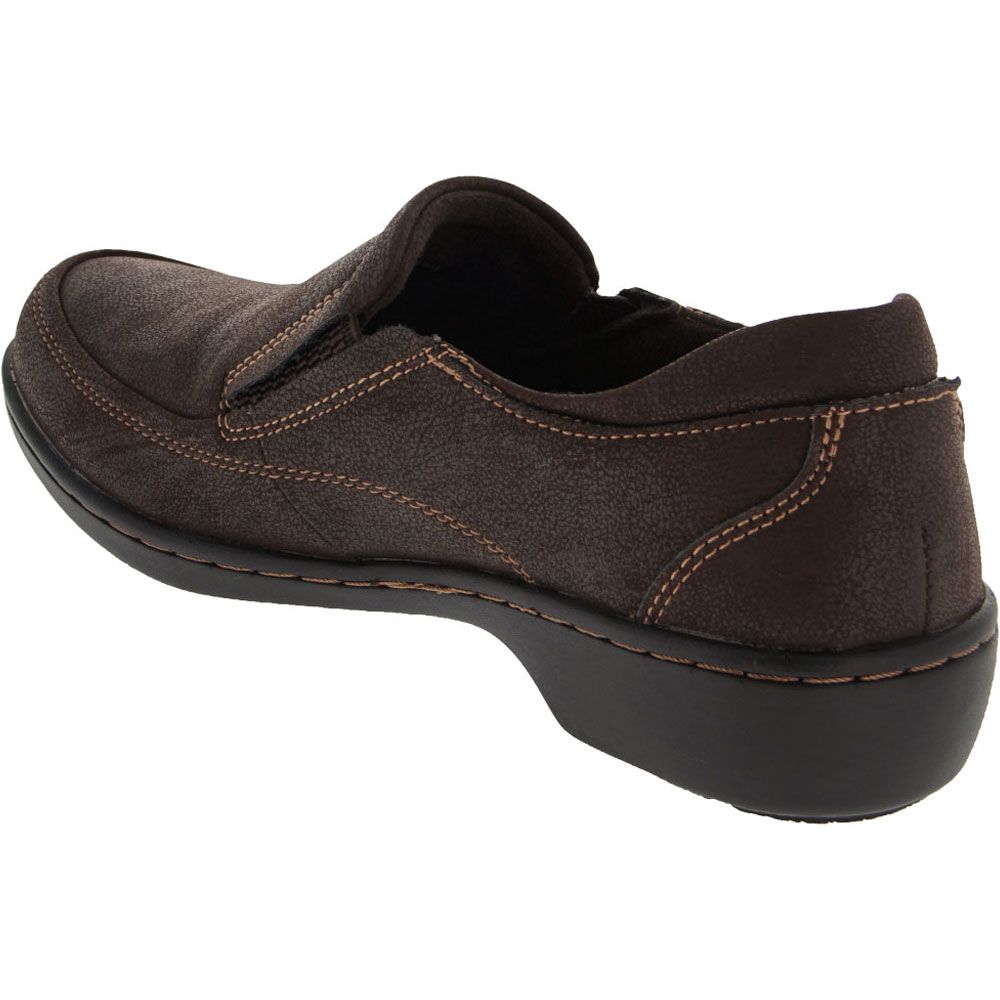 Eastland Molly Slip on Casual Shoes - Womens Brown Back View