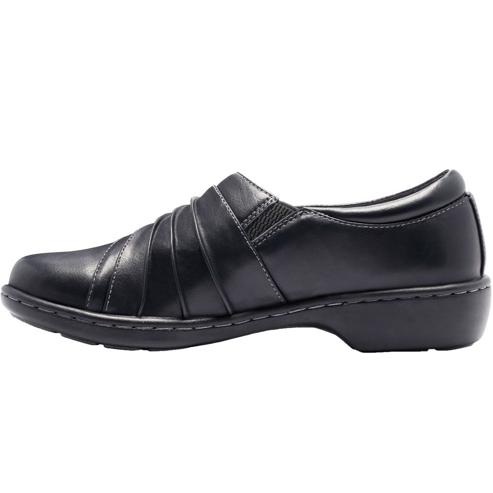 Eastland Piper Slip On Casual Shoes - Womens Black Back View