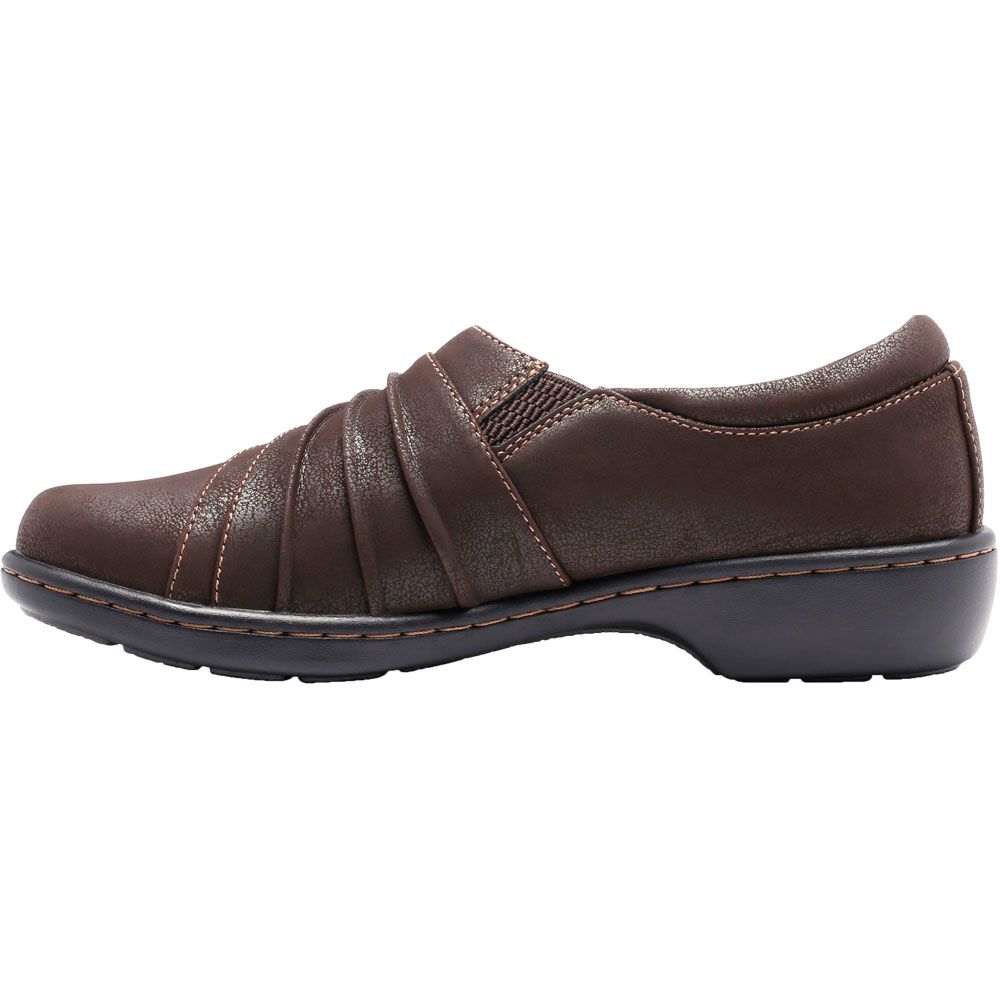 Eastland Piper Slip On Casual Shoes - Womens Brown Back View