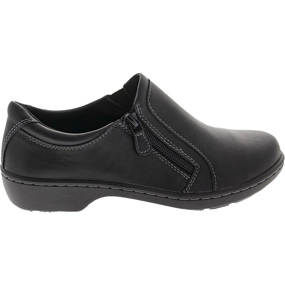 Eastland Vicky Slip on Casual Shoes - Womens Black Side View