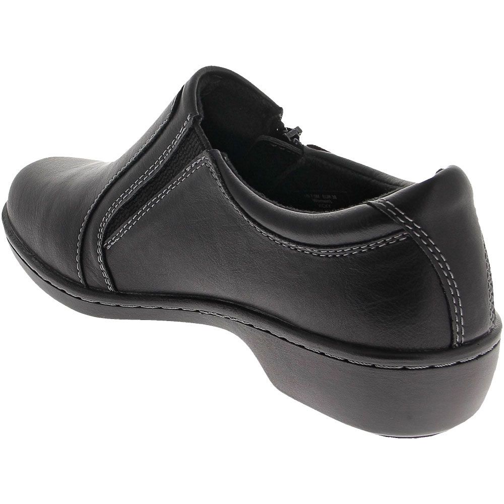 Eastland Vicky Slip on Casual Shoes - Womens Black Back View