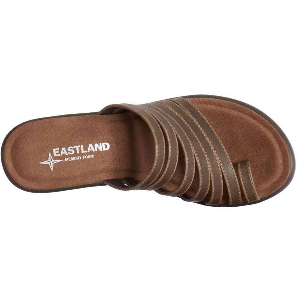 Eastland Florence Sandals - Womens Brown Back View