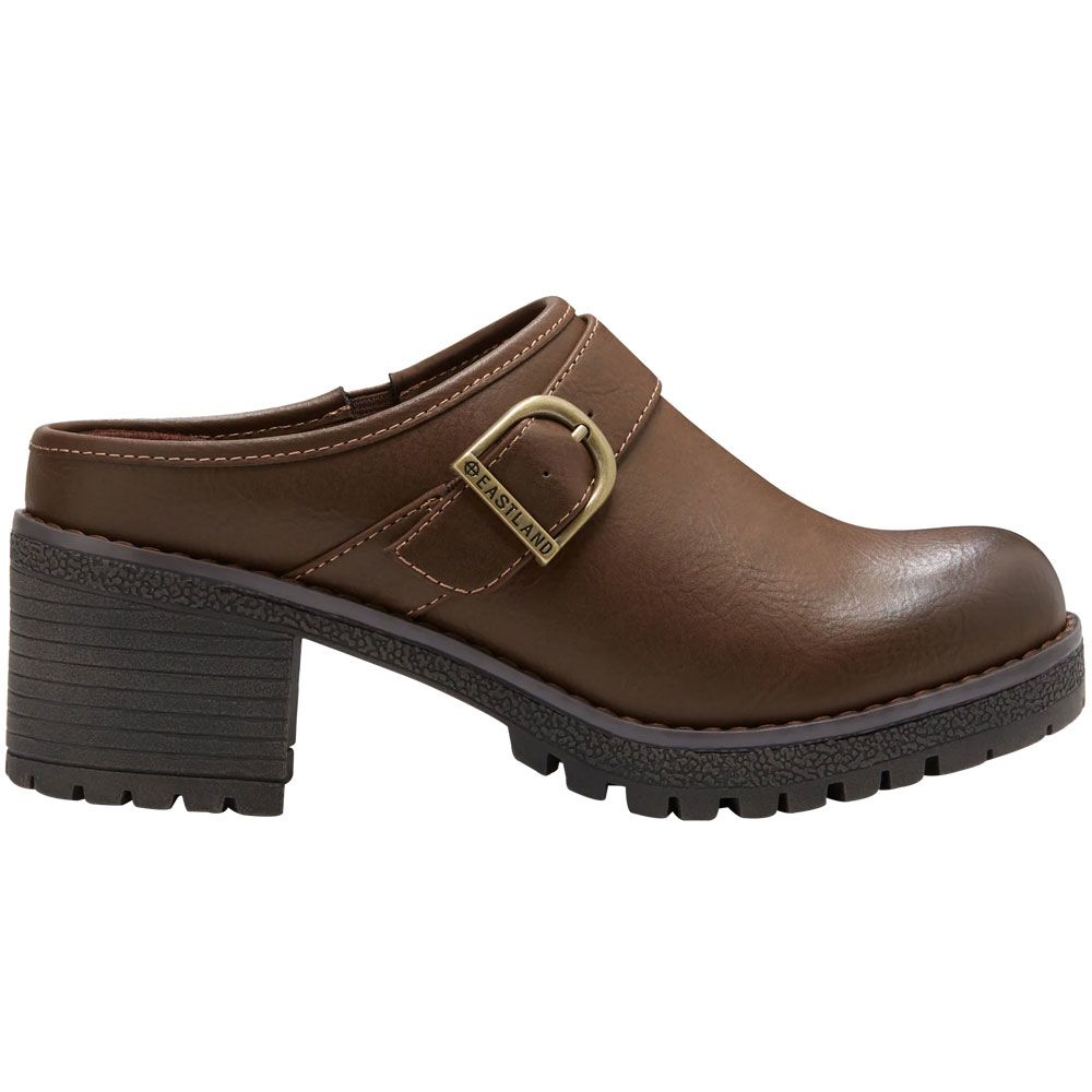 Eastland Nola Clogs Casual Shoes - Womens Brown Side View